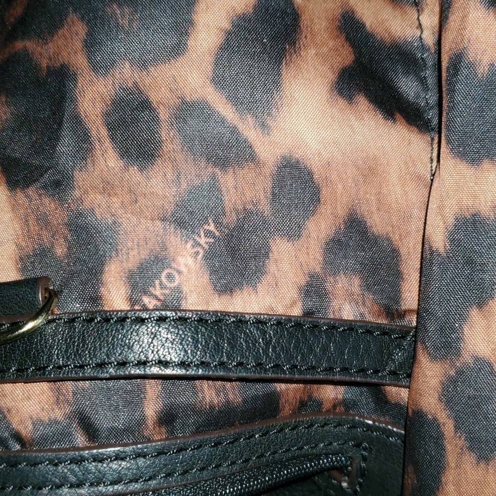 Black leather bag - Picture 6 of 8